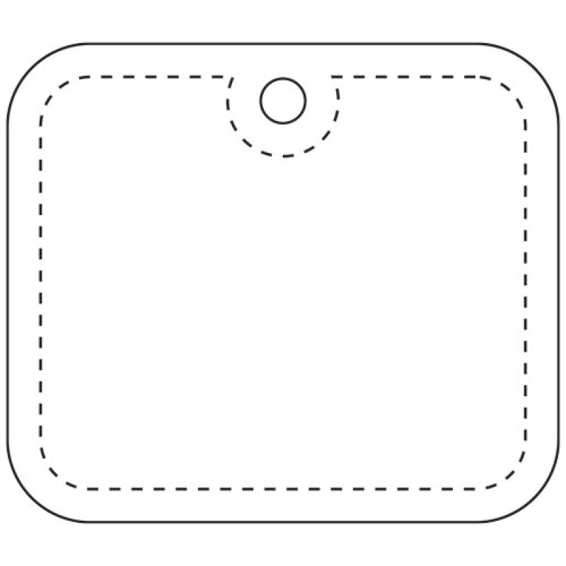 Colgante de PVC reflectante rectangular XL H-20 "RFX™"