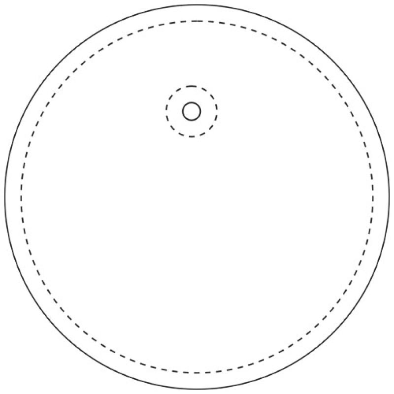 Colgante de PVC reflectante redondo H-09 "RFX™"