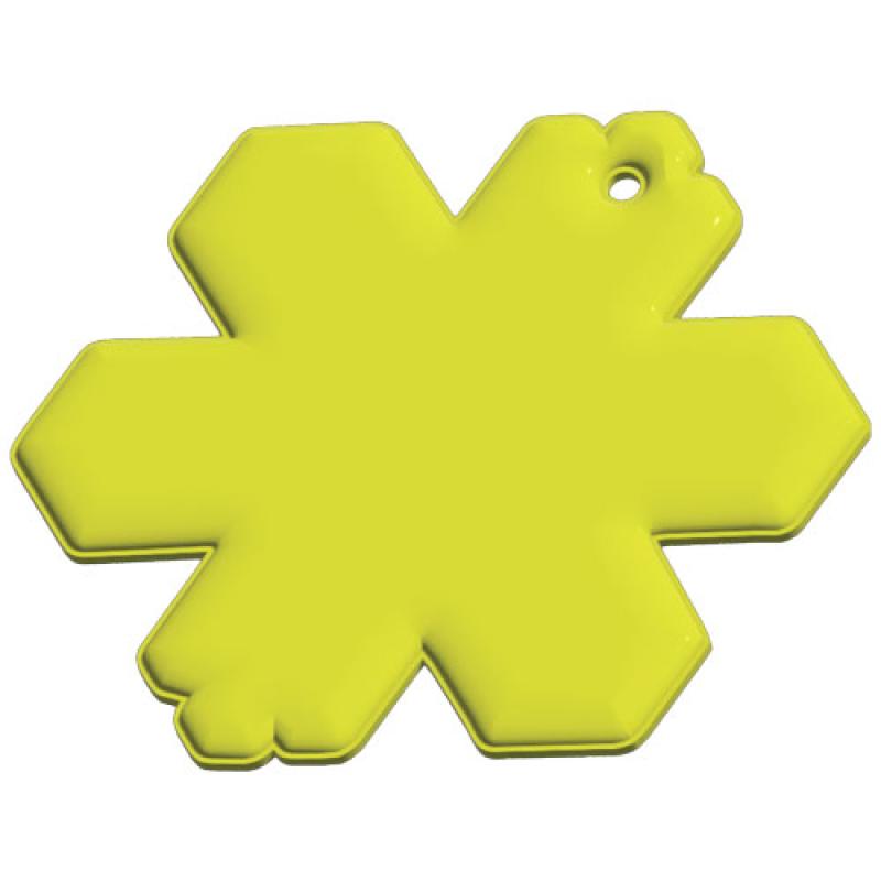 Colgante de PVC reflectante en forma de copo de nieve H-10 "RFX™"