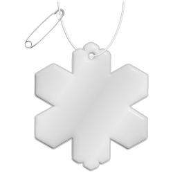 Colgante de TPU reflectante en forma de copo de nieve H-10 "RFX™"