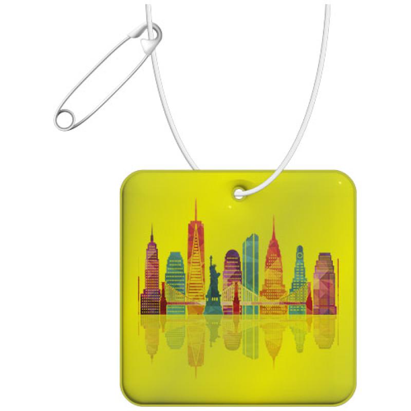 Colgante de PVC reflectante cuadrado H-20 "RFX™"