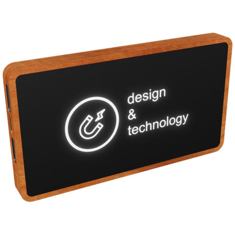 Batería externa inalámbrica magnética de 5000 mAh y 5 W "SCX.design P39"