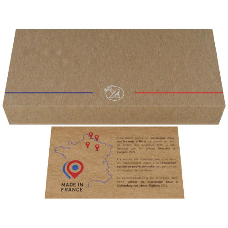 Batería externa inalámbrica de madera de 5000 mAh "SCX.design P34"