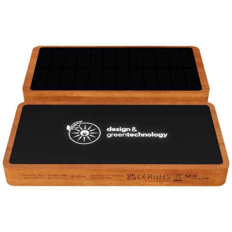 Batería externa solar de 10 000 mAh "SCX.design P32"