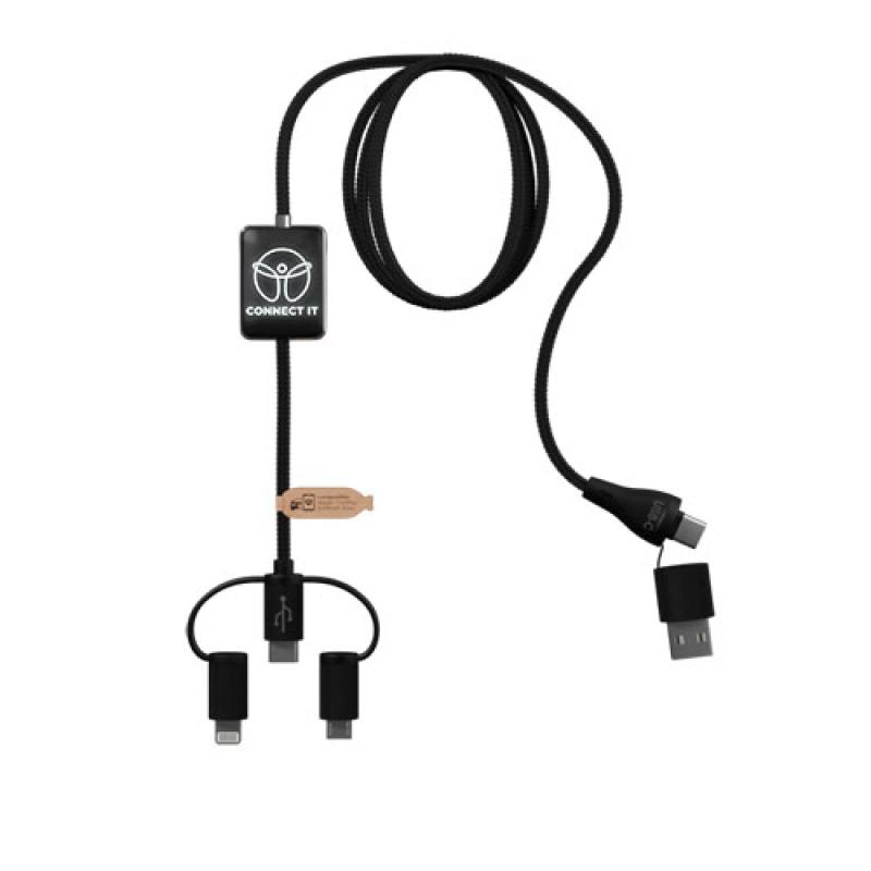 Cable de carga 5 en 1 "SCX.design C48 CarPlay"