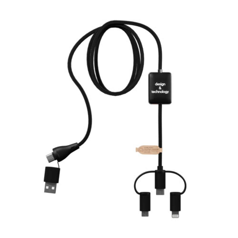 Cable de carga 5 en 1 "SCX.design C48 CarPlay"