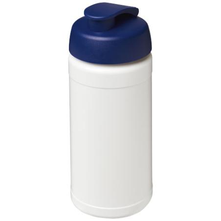 Bidón deportivo con tapa Flip de material reciclado de 500 ml "Baseline"