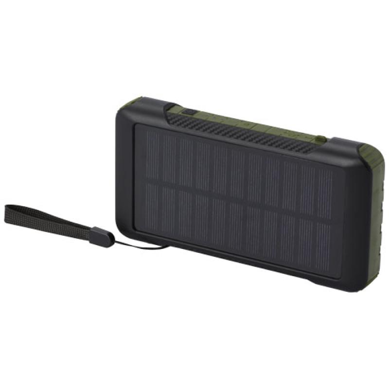 Batería externa de dinamo solar en plástico reciclado de 10 000 mAh con certificación RCS  "Soldy"