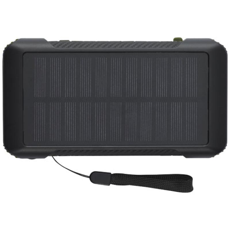 Batería externa de dinamo solar en plástico reciclado de 10 000 mAh con certificación RCS  "Soldy"