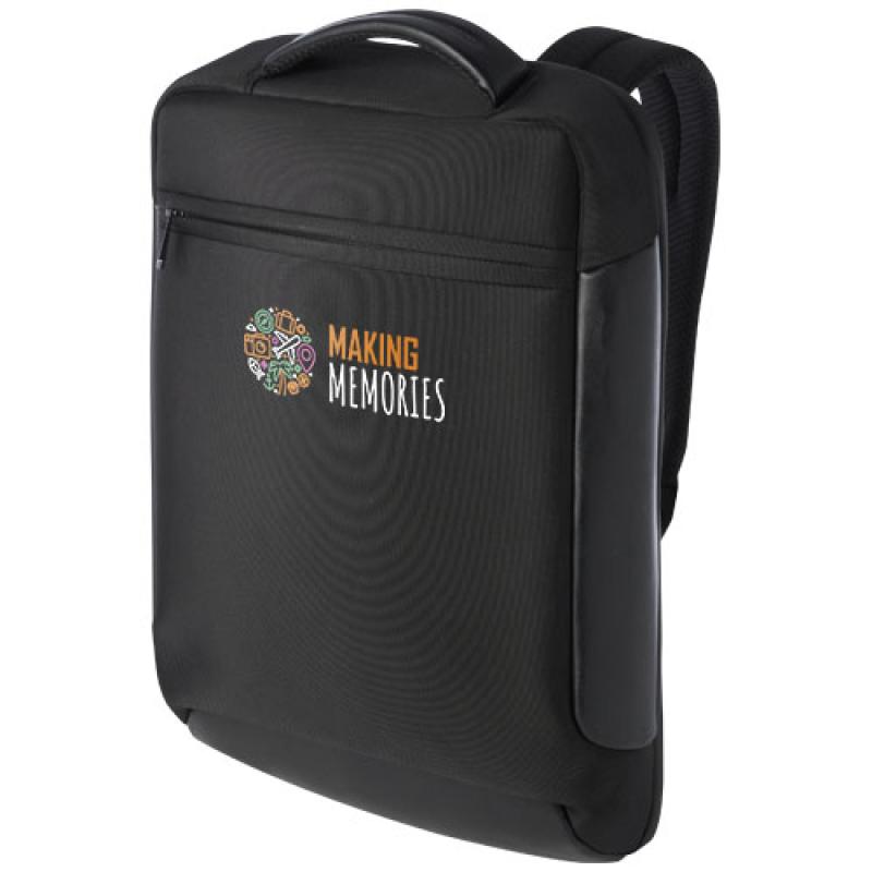 Mochila para portátil compacta de material reciclado GRS de 15,6" y 12 l "Expedition Pro"