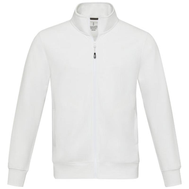 Sudadera con cremallera completa de material reciclado unisex "Galena"