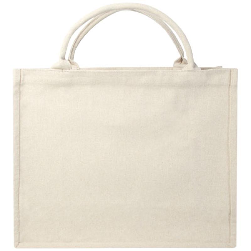 Bolsa Tote cuadrada de material reciclado de 500 g/m² "Page"