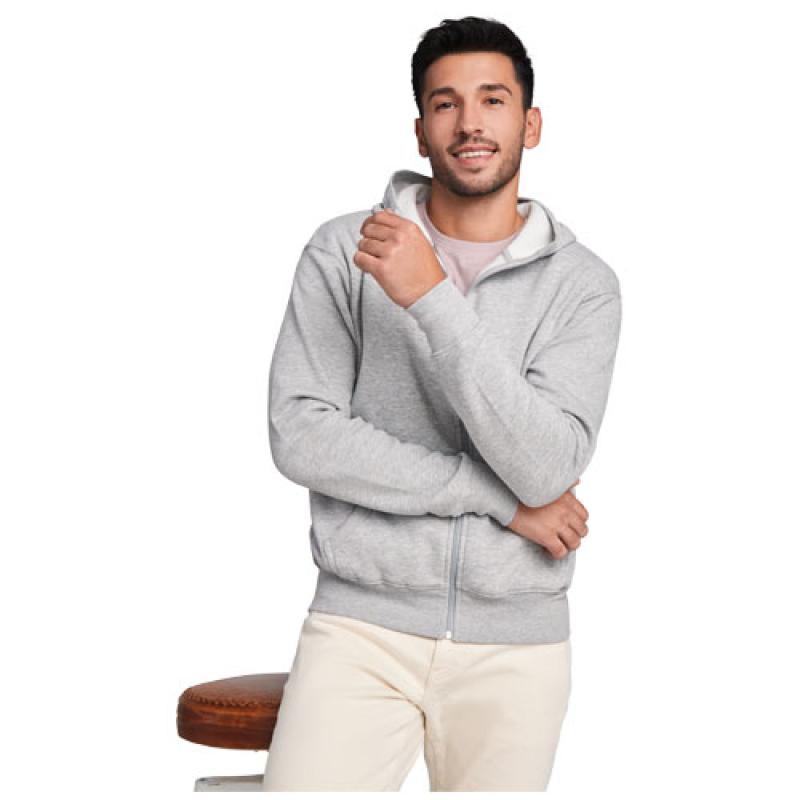 Sudadera con capucha y cremallera completa unisex "Montblanc"