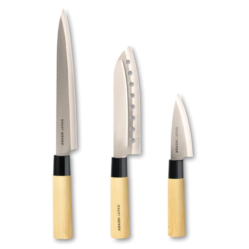 Set cuchillos estilo Japonés