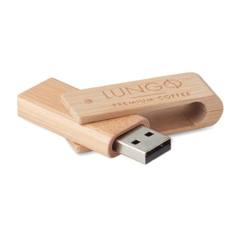 USB 16GB bambú