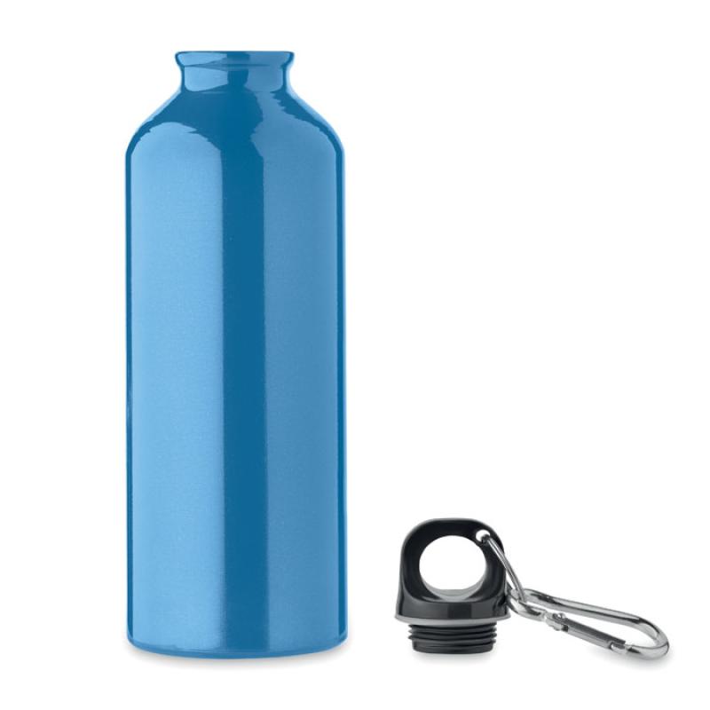 Botella aluminio recicl. 500 ml