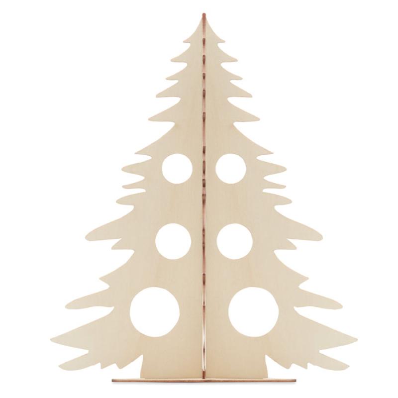 Árbol de Navidad de madera DIY
