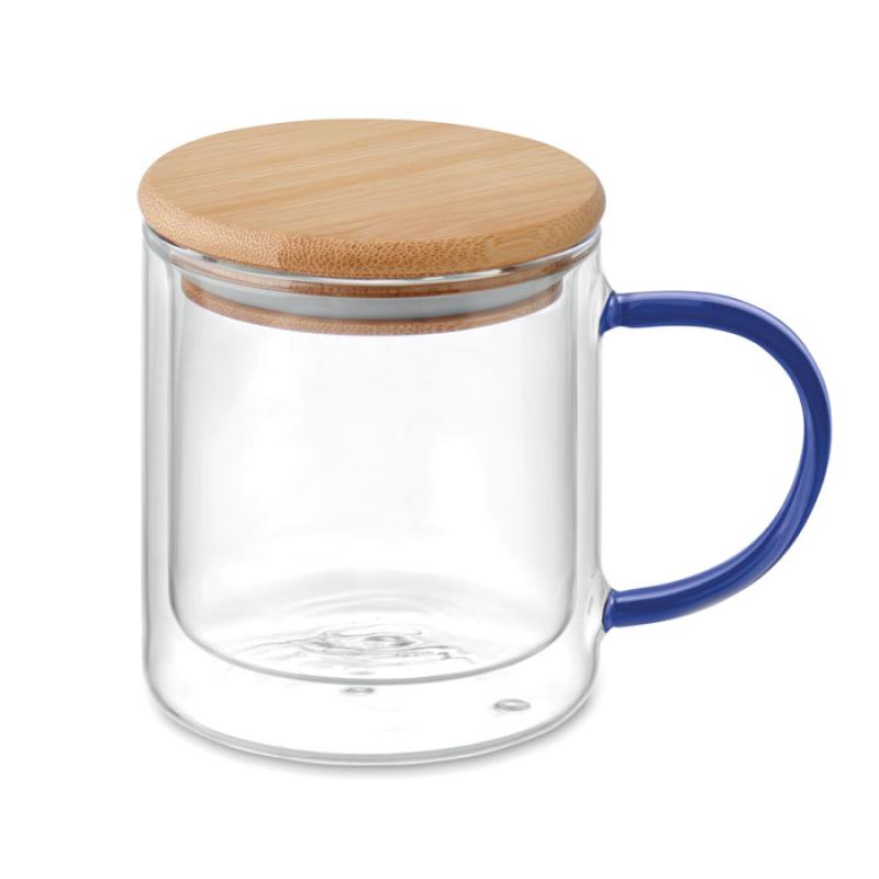 Taza borosilicato doble pared