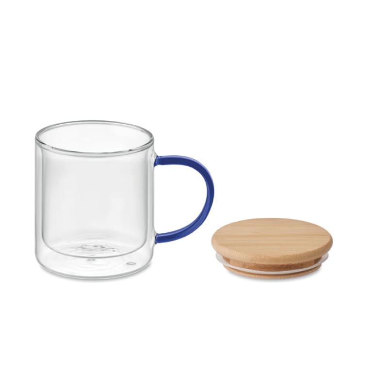 Taza borosilicato doble pared