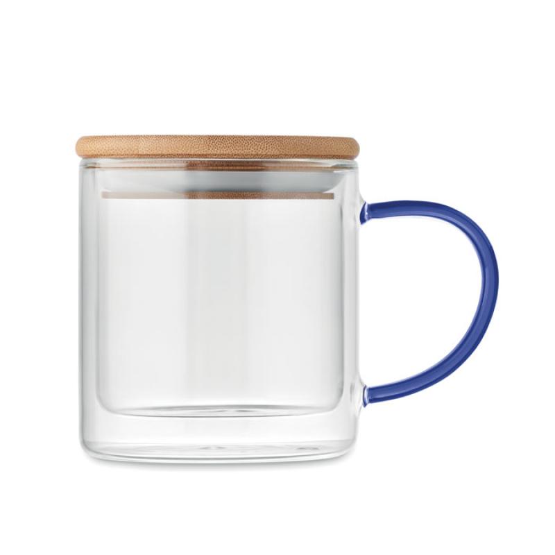 Taza borosilicato doble pared