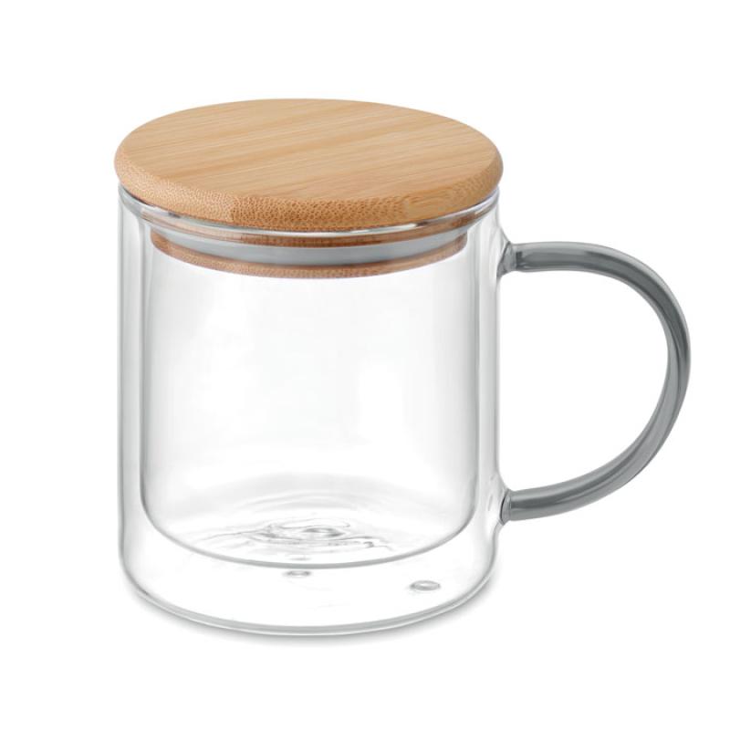 Taza borosilicato doble pared