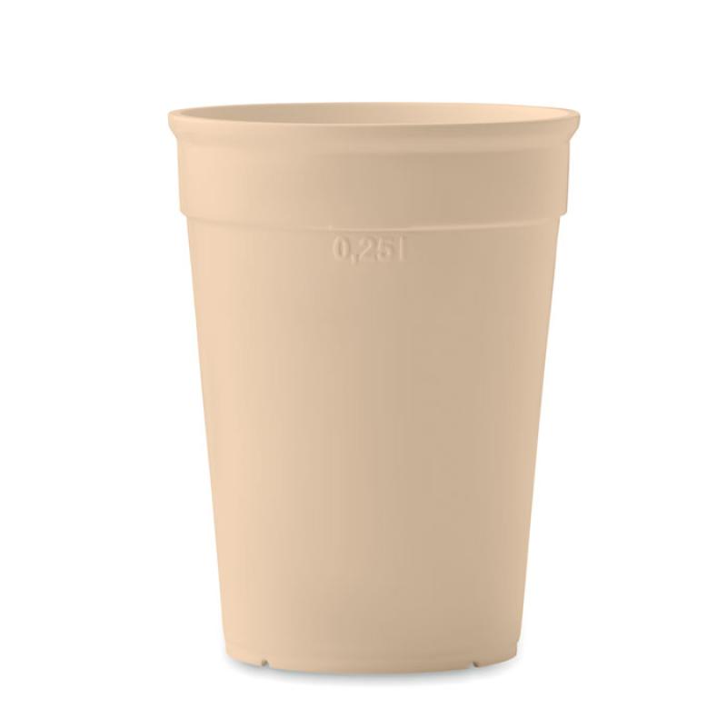 Vaso de PP reciclado 250 ml