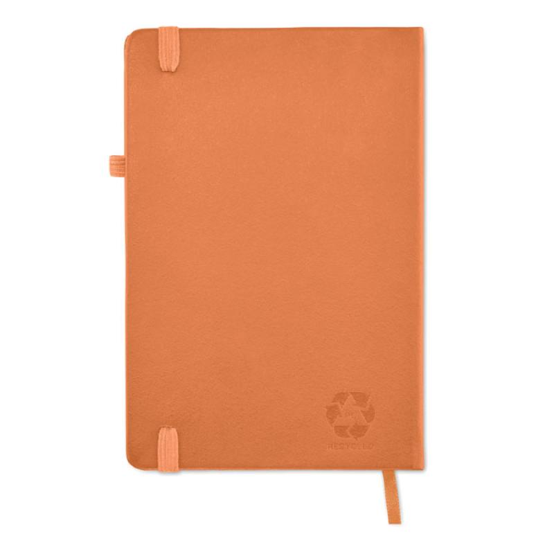 Libreta rayado PU reciclado A5