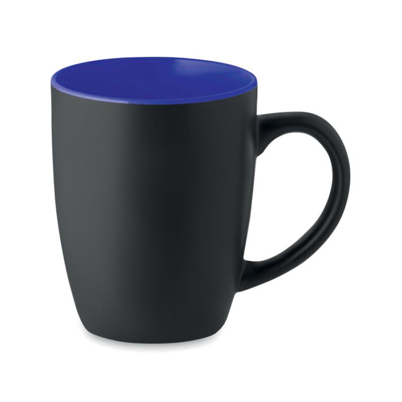 Taza cerámica bicolor 290 ml