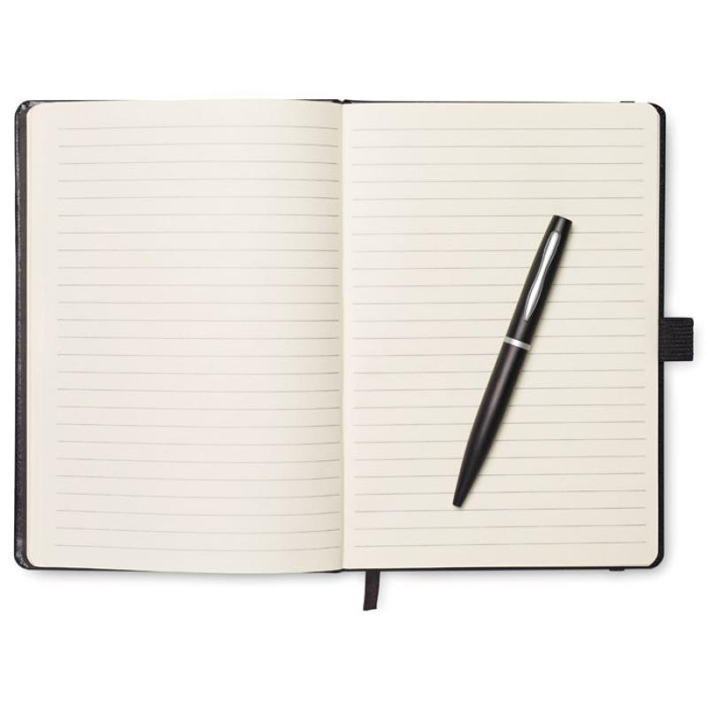 Libreta A5 con bolígrafo