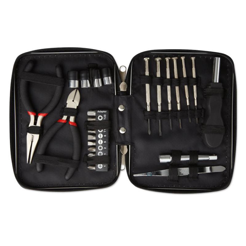 Tool set in aluminium case