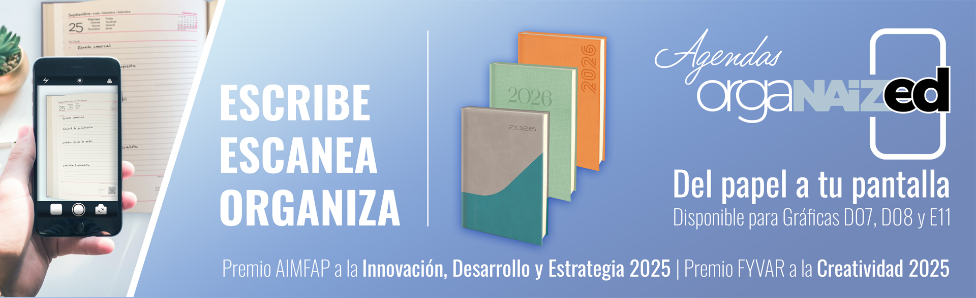 Agenda inteligente Organaized