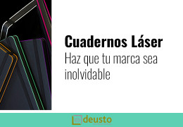 LÁSER: El cuaderno que hará que tu marca se recuerde. Con diseño, exclusividad y materiales premium.